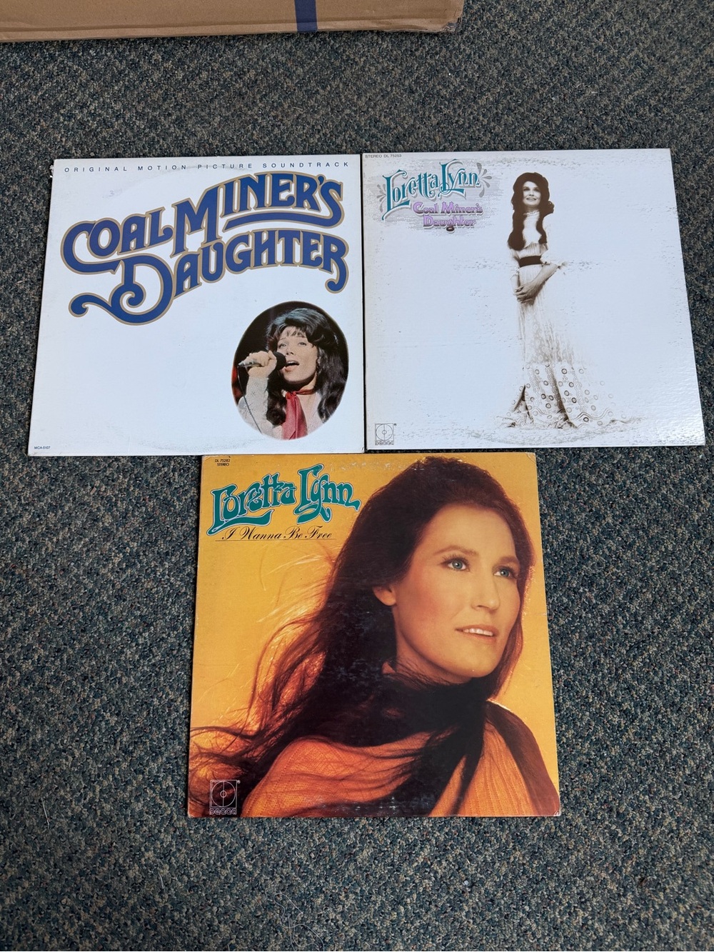 Loretta Lynn Vintage Vinyl Records
